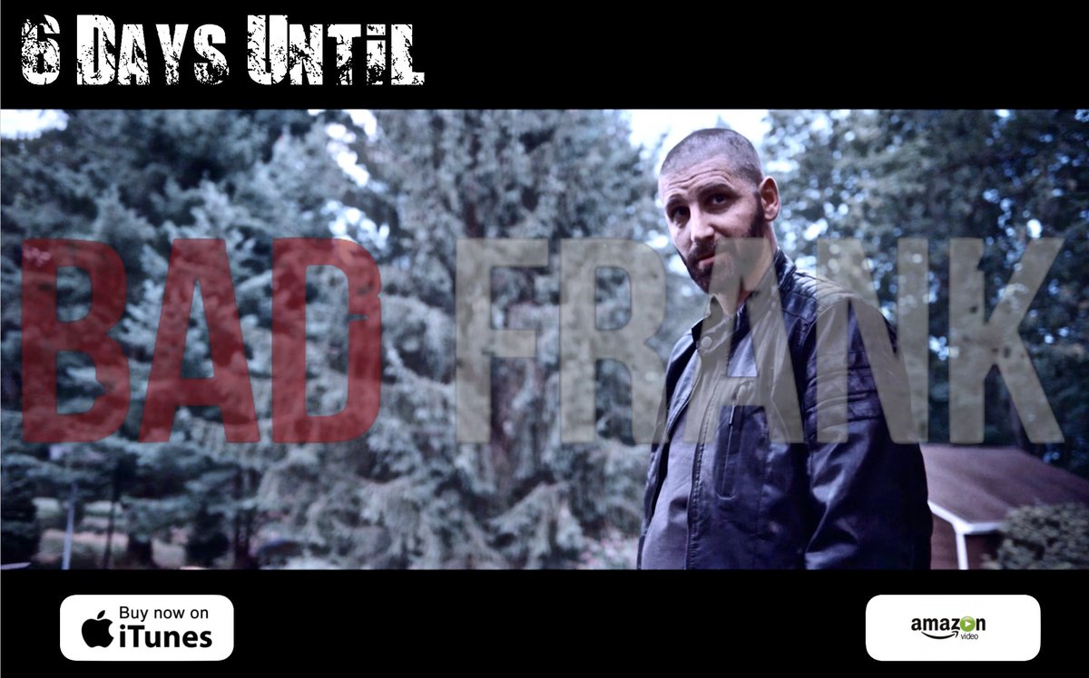 BadFrankMovie's tweet photo. 6 DAYS!! @BadFrankMovie will be kicking down doors!  https://t.co/tW3hU6eCQR #thriller #indie #film #award #winner https://t.co/w8UEEcM58k