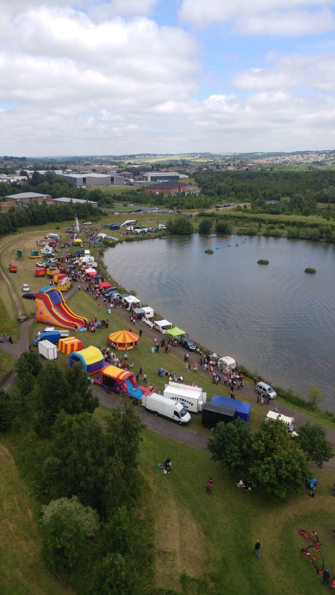 DerbyshireFRS's tweet photo. Brilliant view4 #CSO_Ellie @ Staveley Emergency Services Show Poolsbrook Park courtesy of the ALP & #Chesterfield_white firefighters https://t.co/MXienFSkDW