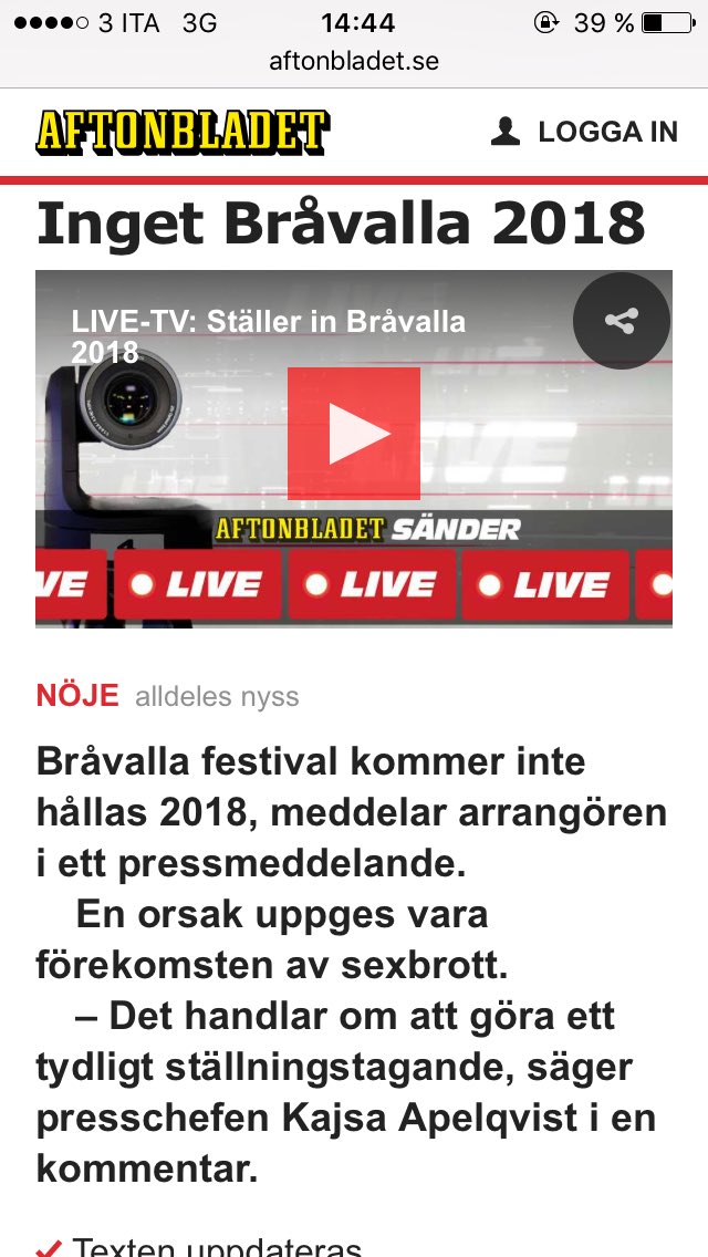 PelleArn's tweet photo. Fy fan för killar, håll händerna i styr idioter https://t.co/aYedKmCVde