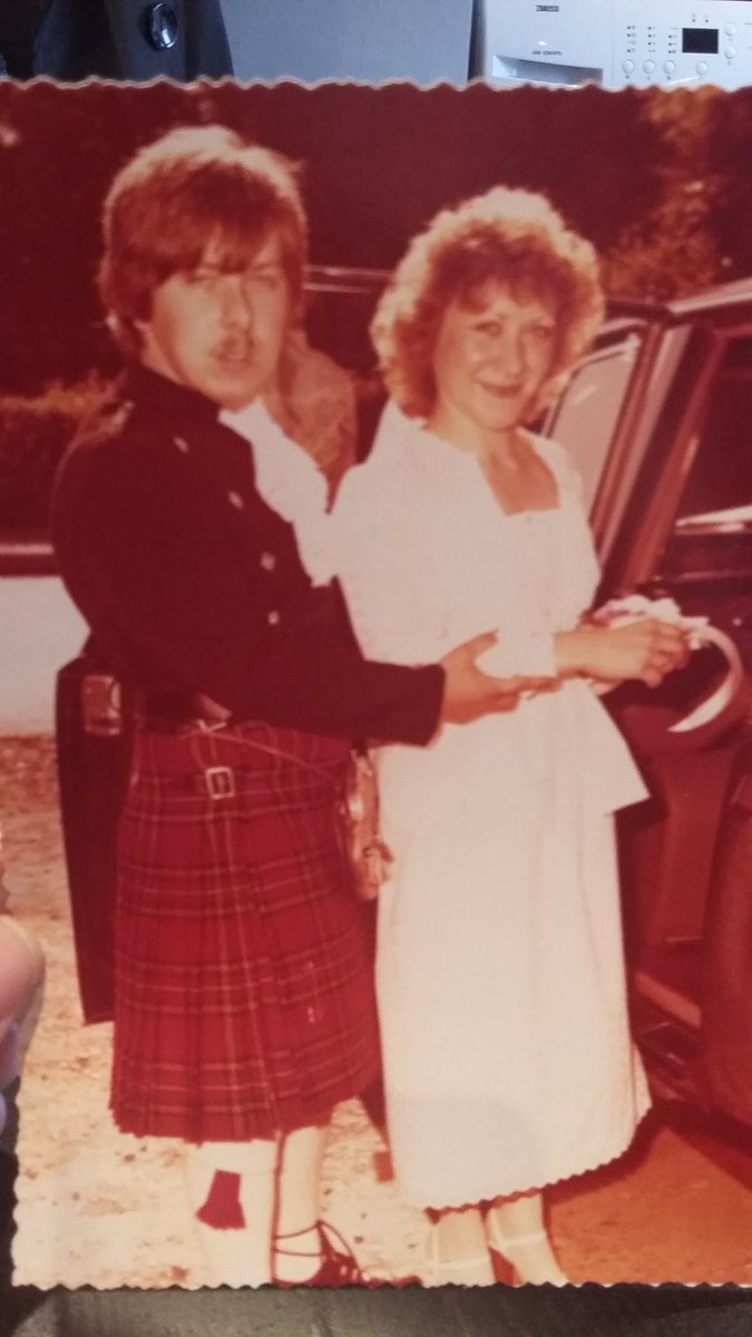 Chris Pairman from menswear is celebrating his 39th wedding anniversary this weekend. He hasn't changed a bit! #HappyAnniversary