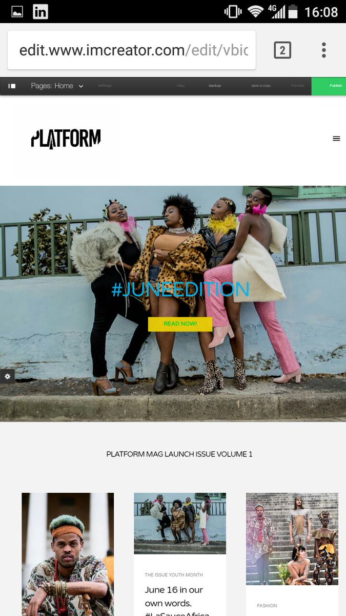 lasawsafrica's tweet photo. Sauce Queens on the first edition of @plat4mmag →https://t.co/a3XZSd4Bfz go read people and spread the good News♡♥
#platformma https://t.co/f2f27BunEV