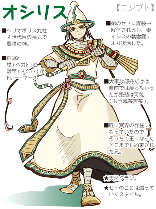 エジプト神のtwitterイラスト検索結果 古い順