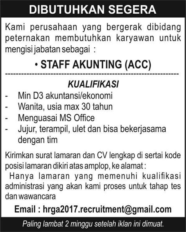 Lowongan Kerja Freelance Hari Jumat Sabtu Minggu - Gaji