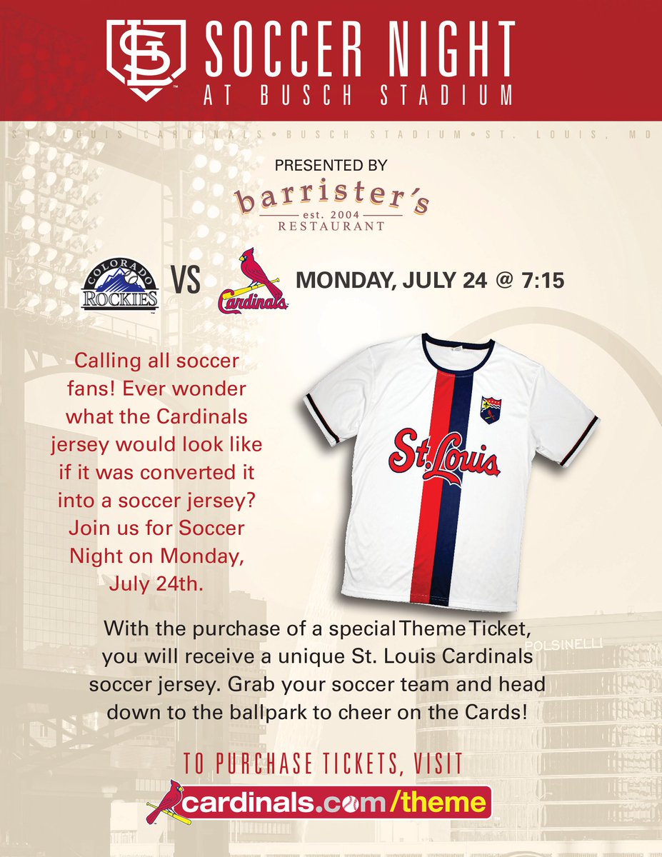 cardinals soccer jersey