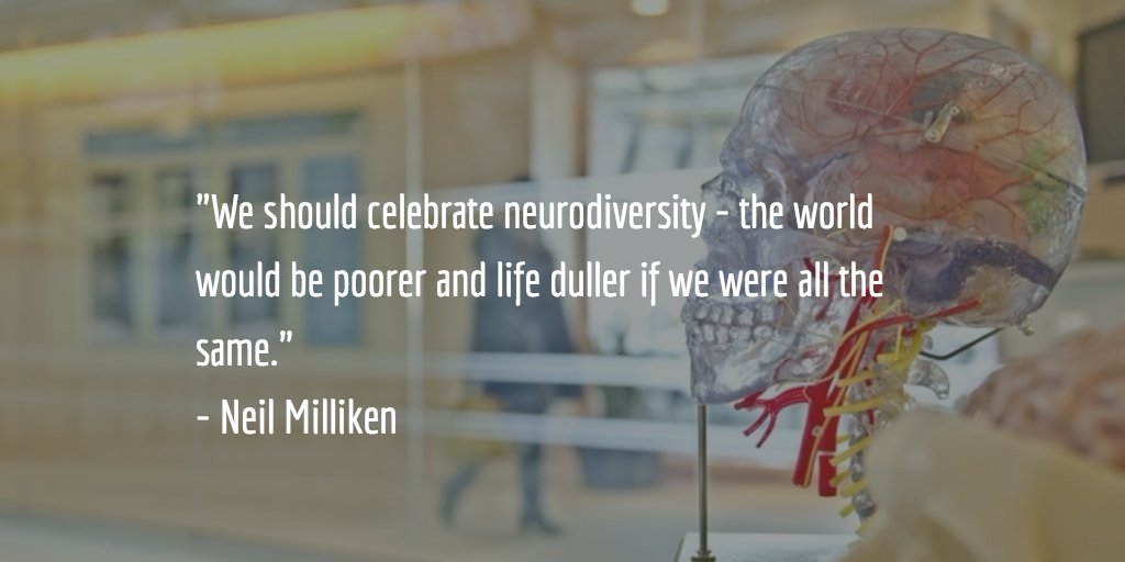 AkwyZ's tweet photo. “We should celebrate neurodiversity – the world would be poorer and life duller if we were all the same.”―@NeilMilliken #mEnabling17 #LTW https://t.co/zUZdl2G61m