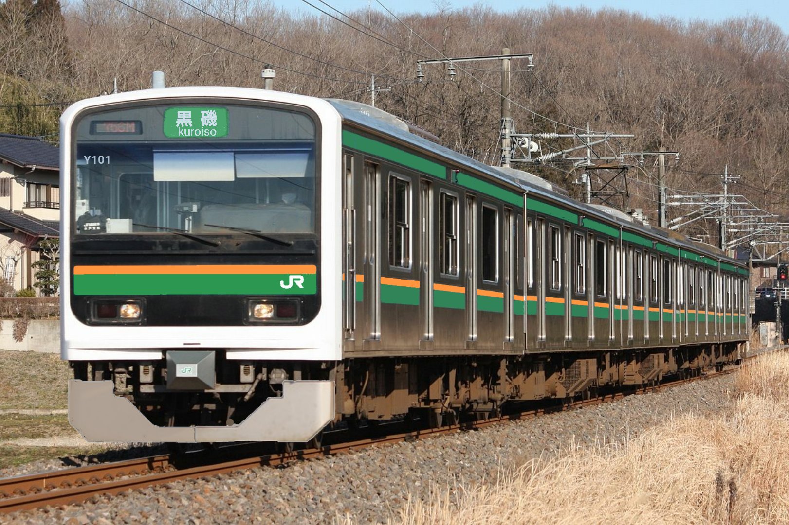 E501系水戸線 常磐線・水戸線で茨城スイーツ列車“SAKIGA CAKE号”運転｜鉄道
