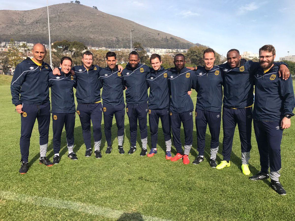 guidoseerden's tweet photo. Good to be back at the pitch. First training of preseason done #bringontherest @CapeTownCityFC https://t.co/9wNUdJ1p5n