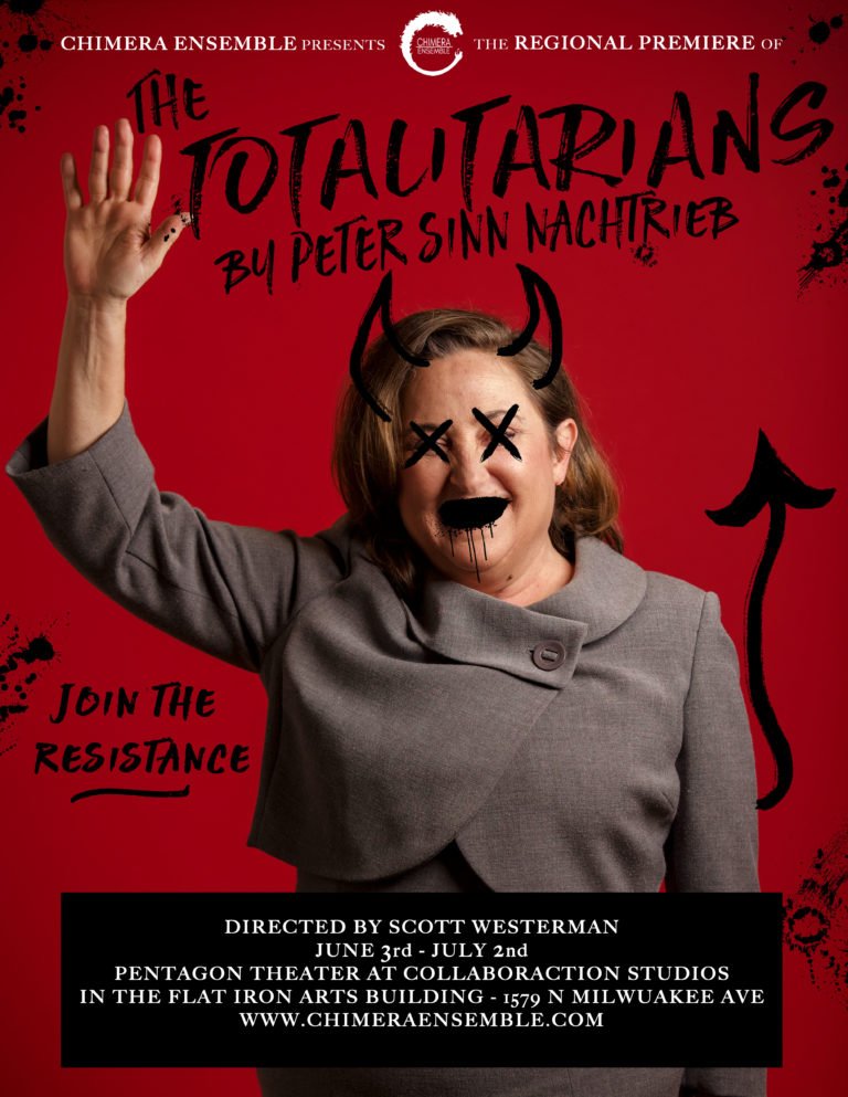 <a href="/ChimeraChicago/">Chimera Ensemble</a> presents THE TOTALITARIANS- so absurd it’s real #bestplay #theaterinchicago MORE: ow.ly/i9DH30de2Uu