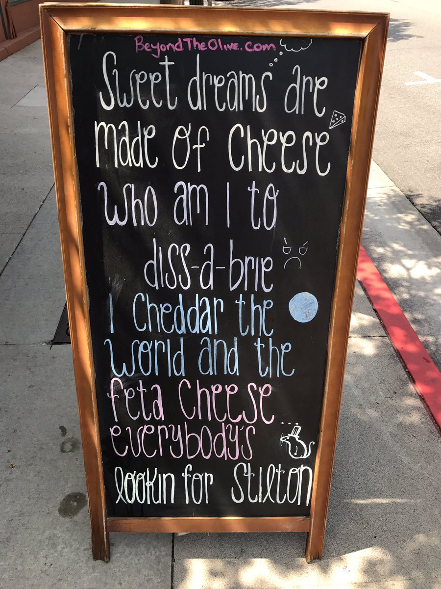 c3sound's tweet image. Epic cheese shop sign #wit #cheesehumor