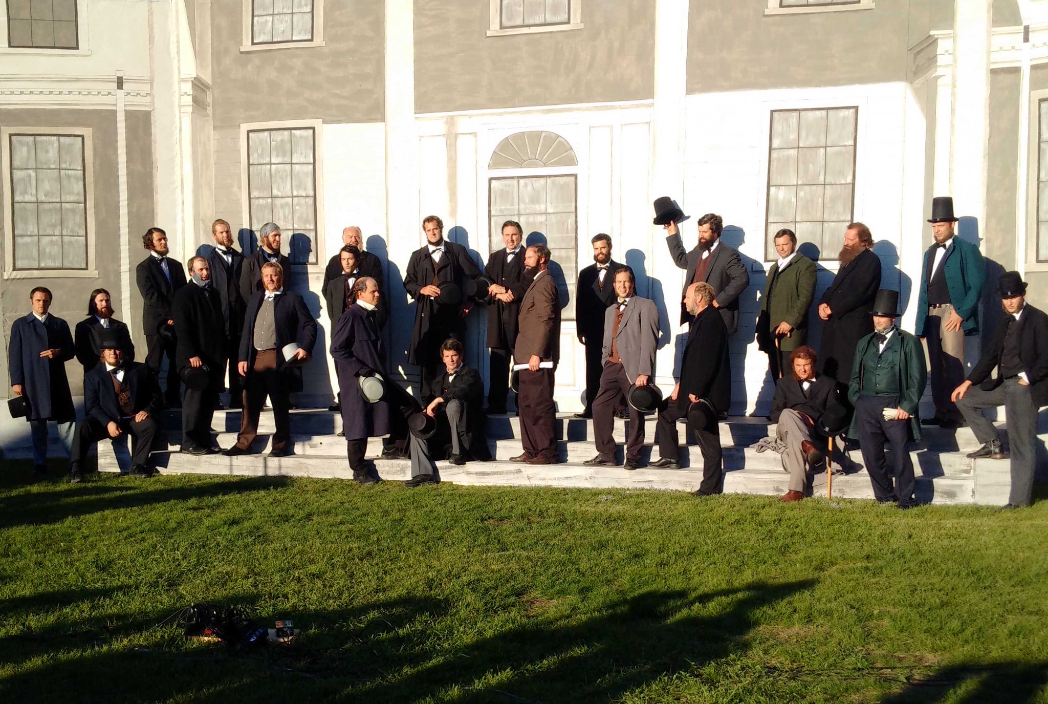 Glenn van Dijken on Twitter "Fathers of Confederation photo reenactment in Neerlandia AB