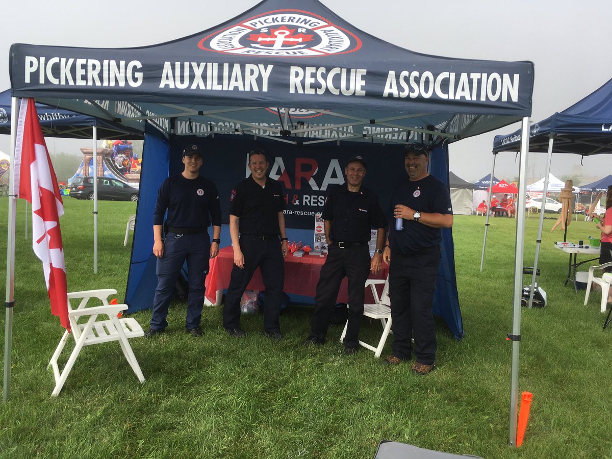 PARA_Rescue's tweet image. We are all setup in @TownofWhitby for #harbourdays for #Canada150 Come by and say Hi