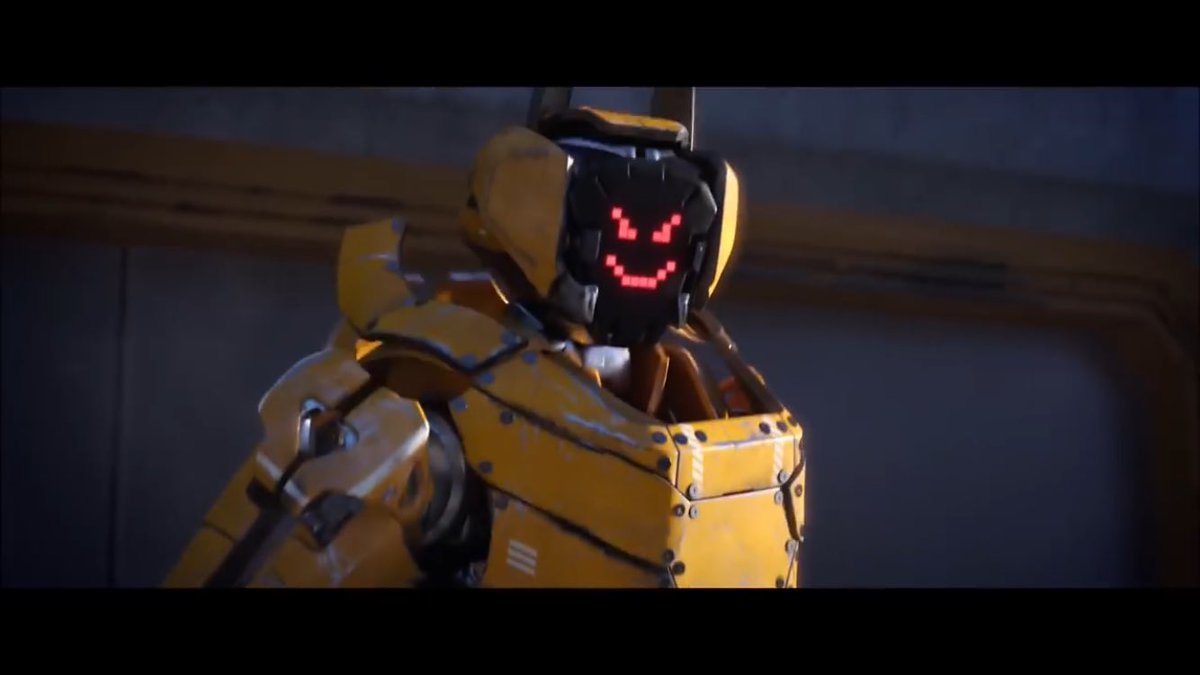 タカハシ Twitterren Lawbreakersのこの黄色いロボットが本当にどストライクで好きなのでこんな感じにしたい タカハシ Twitterren Lawbreakersのこの黄色いロボットが本当にどストライクで好きなのでこんな感じにしたい