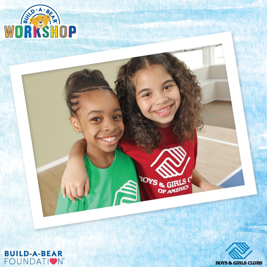 buildabear's tweet photo. We’ve partnered with @BGCA_Clubs to make a positive impact in the communities where we live, work &amp; play! Details: https://t.co/m5F5CjRfNJ https://t.co/MLBea5vUFk