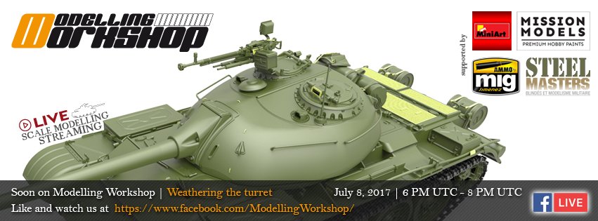 ModellingW's tweet image. #modellingworkshop #miniart #missionmodels #steelmasters #AmmobyMigJimenez #colle21 #scalemodelling #facebooklive #streaming #tutorial