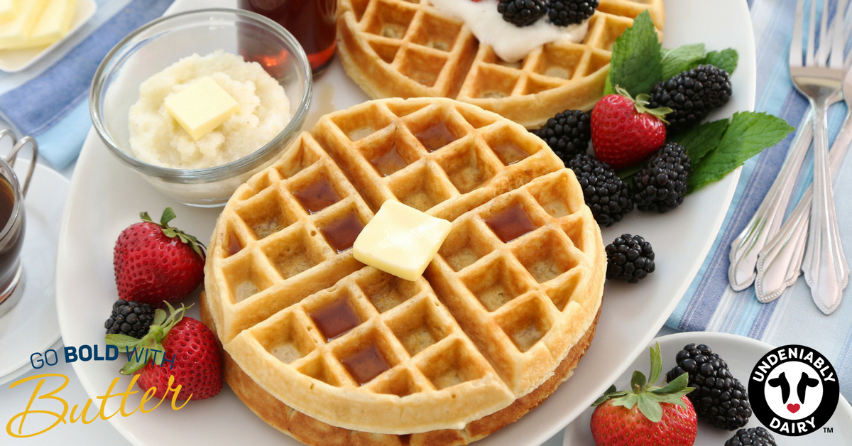 BoldWithButter's tweet photo. Traditional waffles get a Southern-inspired makeover. https://t.co/EpDduq1s68 https://t.co/9LAss08r6A