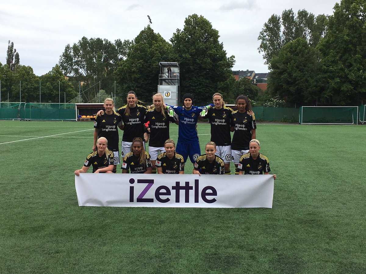 Stort tack till dagens matchvärd: iZettle. Målskyttar: E. Finndell, S. Storck, E. Engström och E. Sjölander.
#iZettle  #delaAIK #AIK
