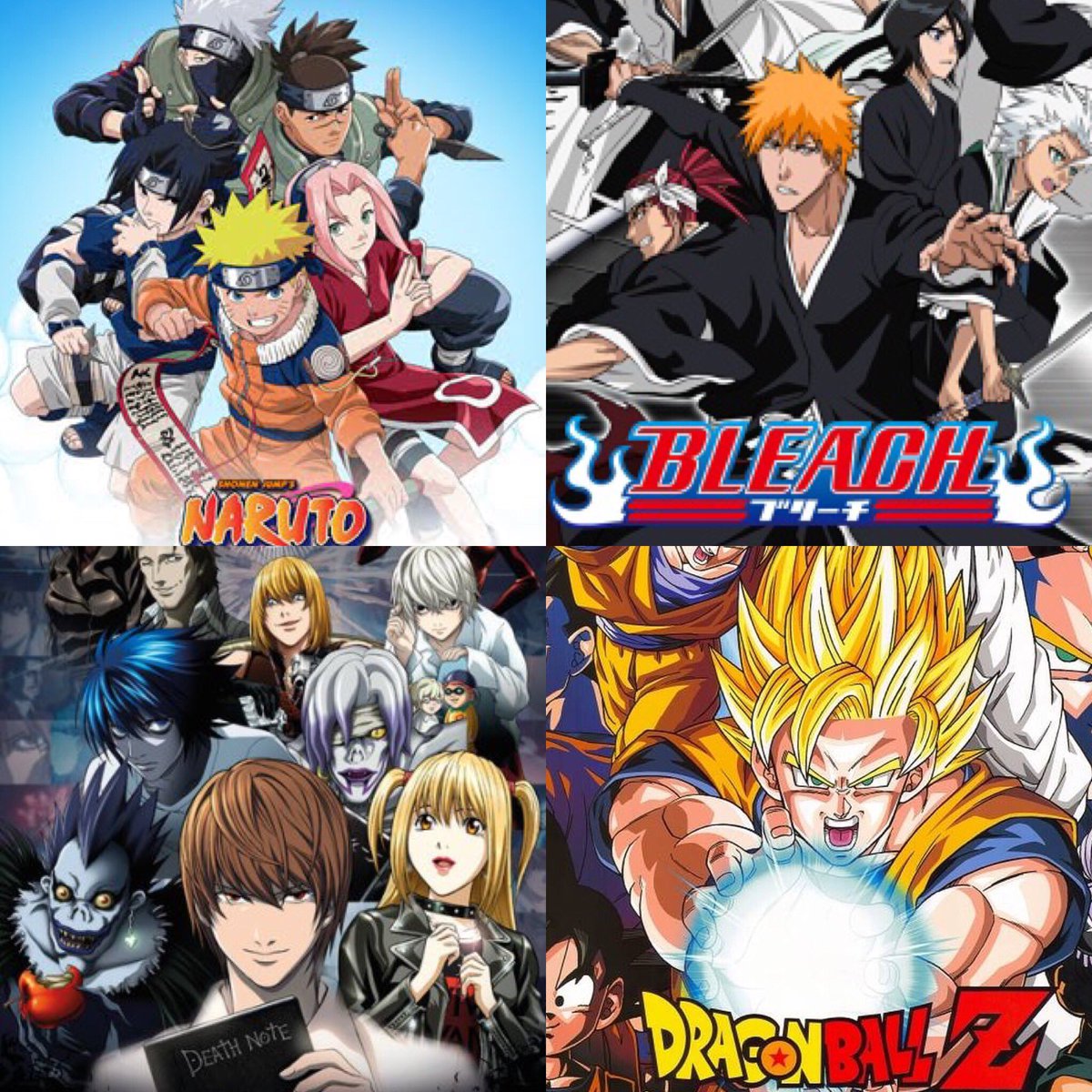 OFICIAL! Bleach, Death Note, Naruto e Naruto Shippuden DUBLADOS no