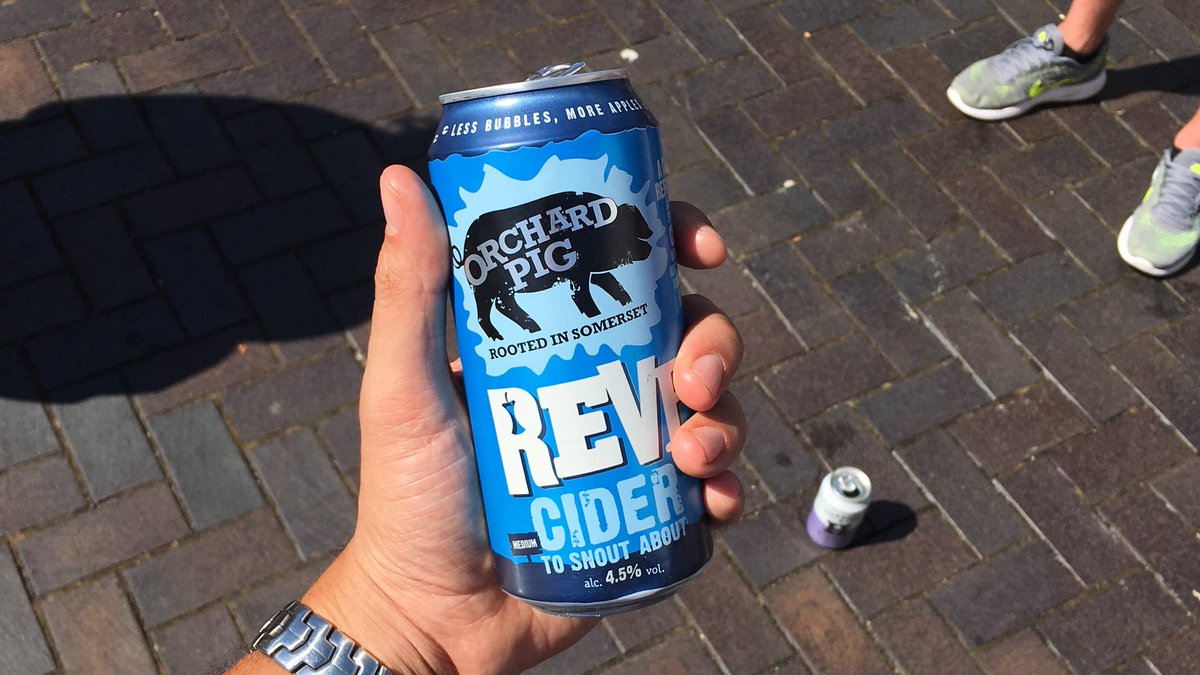 Right you scoundrels, give us a retweet if you're sinking an Orchard Pig reading this tweet