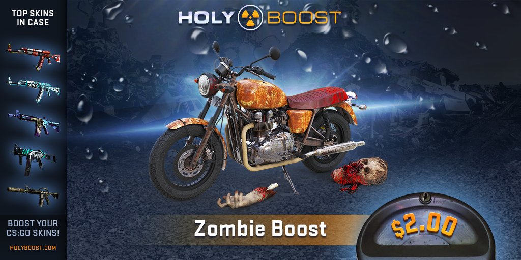 Zombies!? Where!!? Open our amazing Zombie Boost case and use the weapons inside for defense!
Try it here: goo.gl/KAYH7n