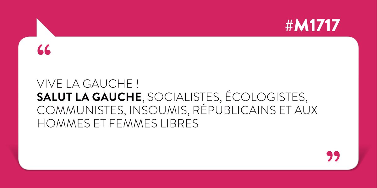 benoithamon's tweet photo. Salut la gauche ! #M1717 https://t.co/zbSddNka2b