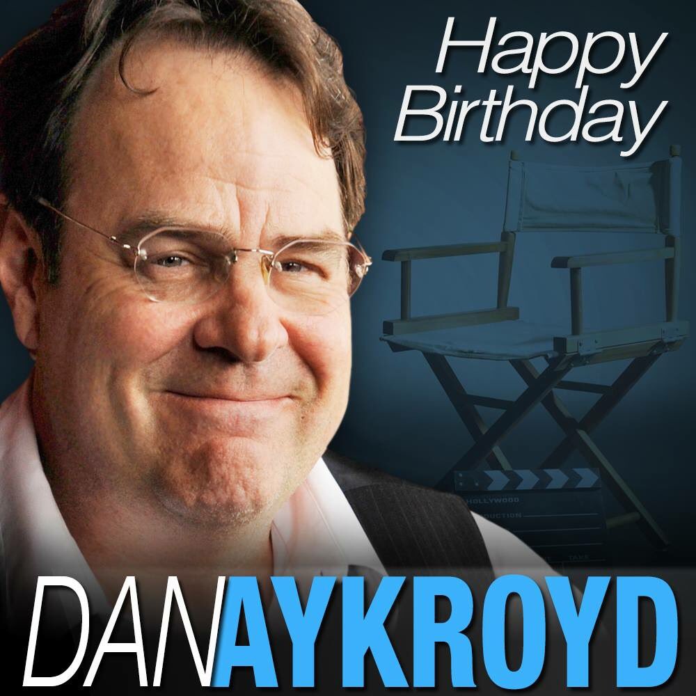 Happy 65th Birthday Dan Aykroyd! 