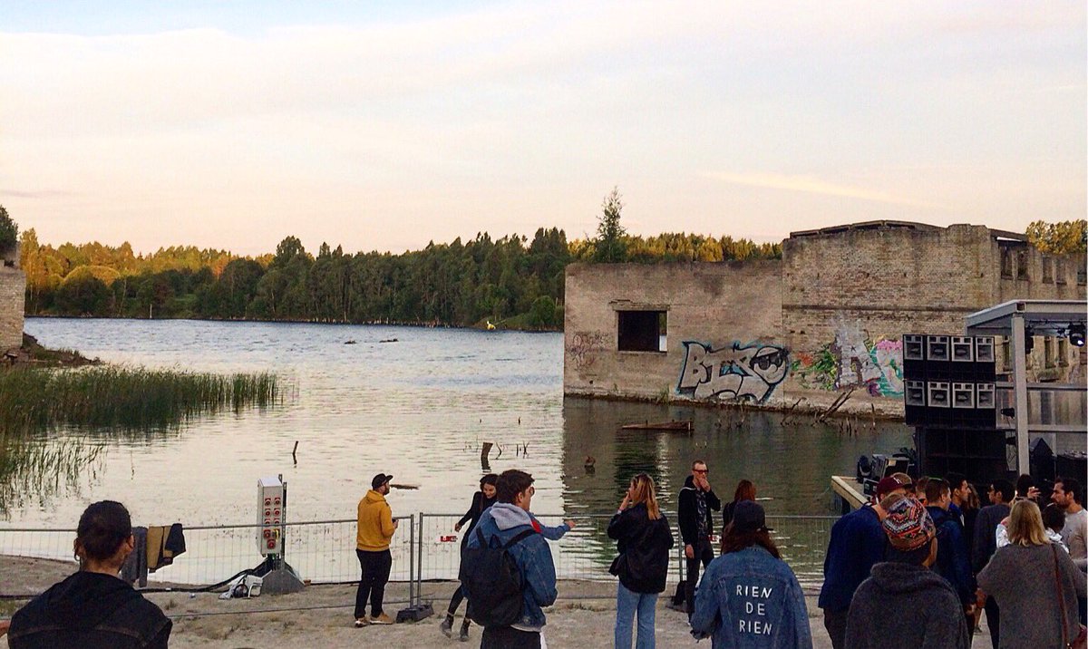 AbsoluteBass's tweet image. We are at Into The Valley festival in Estonia this week-end. Amazing location, great performances !