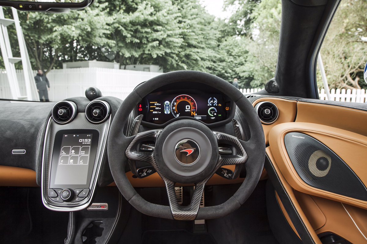 McLarenAuto's tweet image. Some daily details from #McLaren 570S Spider from #McLarenFOS