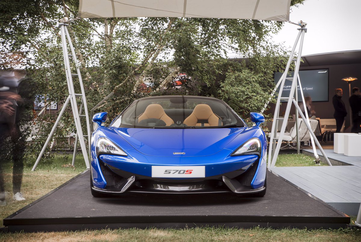 McLarenAuto's tweet image. Some daily details from #McLaren 570S Spider from #McLarenFOS