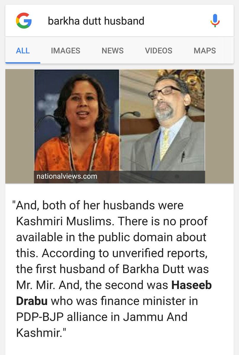 is barkha dutt married