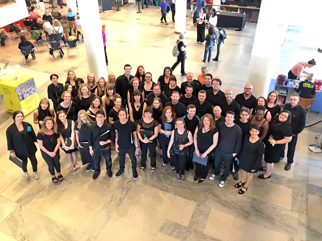 wearerealvoices's tweet image. Huge thanks to #voicelab for organising #ChorusFest Amazing opportunity for choirs to come together and celebrate the joy of singing!