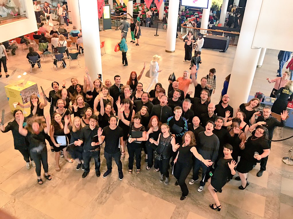 wearerealvoices's tweet image. Huge thanks to #voicelab for organising #ChorusFest Amazing opportunity for choirs to come together and celebrate the joy of singing!