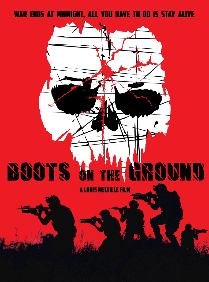 FrightFest's tweet image. World Premiere BOOTS ON THE GROUND @TomAinsley @IanVirgo1 @ValmikeR  #FrightFest