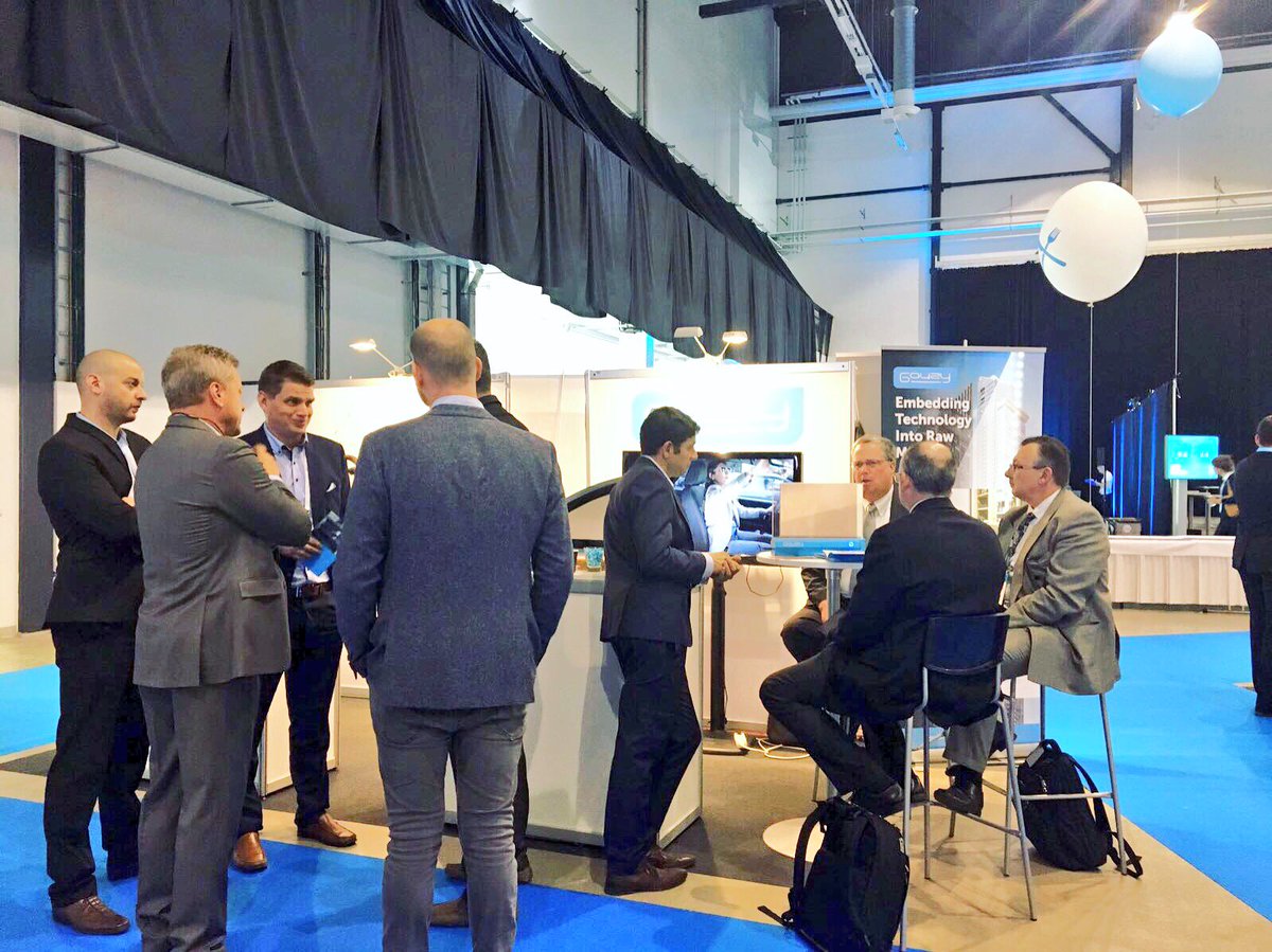 gauzycorp's tweet photo. #GPD2017 was a great success. The possibilities are endless and we look forward to upcoming projects worldwide. #StartUp #Glass https://t.co/FaeLlzZFyR