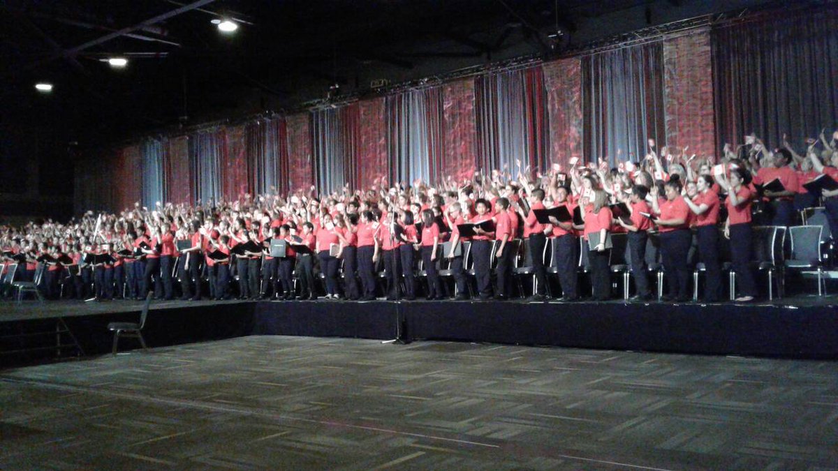 Happy Canada Day! What a fantastic group of choirs!