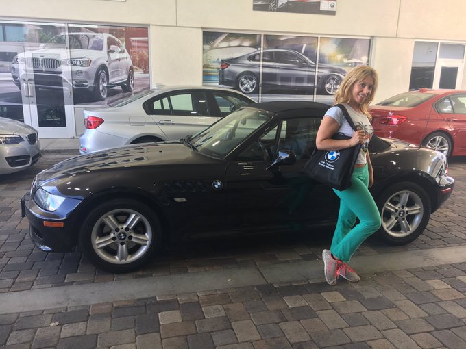 woke up excxcited to drive her #bmw #convertable #blackonblack #SPEEDSTER fast like me - my new ride<a href="/tag/bmw"class="tags">#bmw</a><a href="/tag/convertable"class="tags">#convertable</a><a href="/tag/blackonblack"class="tags"><span>#blackonblack</span></a><a href="/tag/speedster"class="tags"><span>#speedster</span></a>