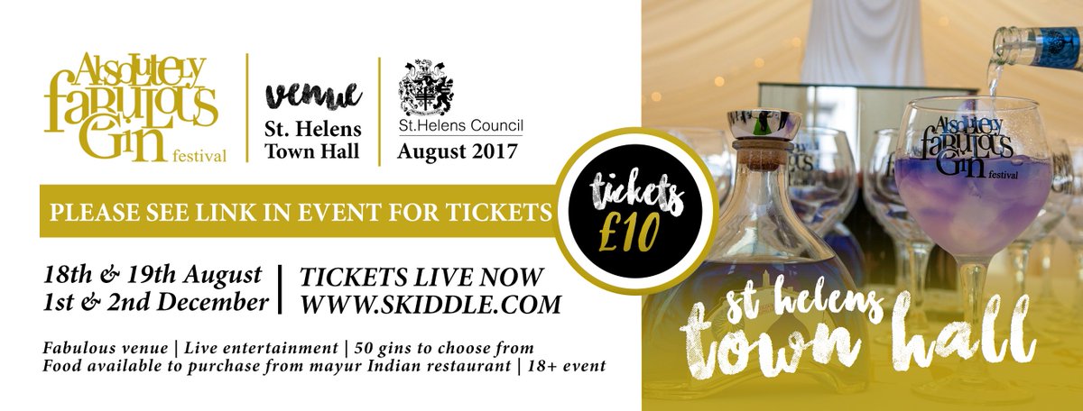AFGFEST's tweet photo. Have you got your tickets #AFGFEST17 Saint Helens Town Hall @sthelenscouncil 18th & 19th August ..Don't miss out!..
https://t.co/2a2cj48rpR https://t.co/RP1Ozmi4xe