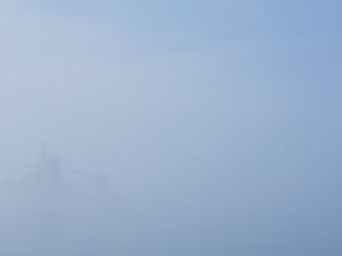 PARA_Rescue's tweet image. A little foggy for crew 11 in the Whitby channel