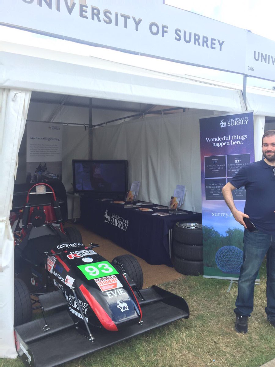 SurreyInt's tweet image. .@SurreyEng have been busy @fosgoodwood today! #FOS #createwonder