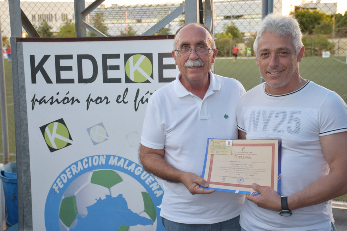 29 de junio. Entrega de Diploma de Nivel-2 a Natalia Gutiérrez y Juan fuentes