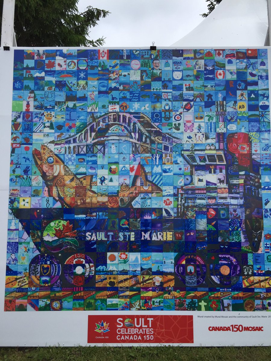 Canada 150 Mural Mosaic https://t.co/TeLHtTP2wD