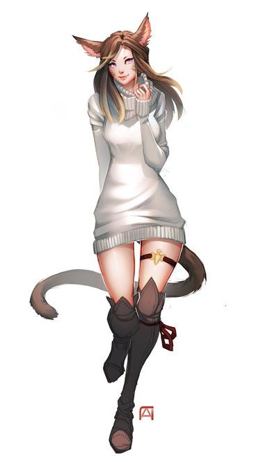 Still got some more to post! #miqote. 