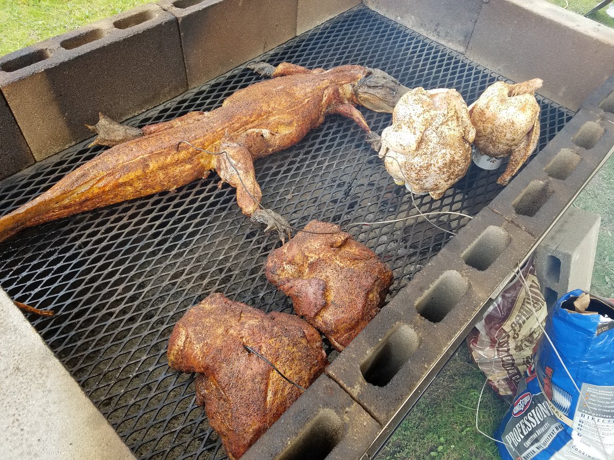 A little spritz and add the chicken to the <a href="/BBQPITKIT/">BBQPITKIT.com</a>