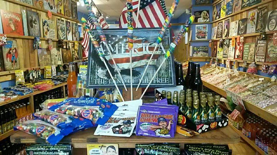 RocketFizzStLou's tweet photo. Its Independence Day Weekend here at your Ucity Rocket Fizz and come in get yourself a Firecracker Bar and some champagne poppers! https://t.co/FxNLc6eqqg