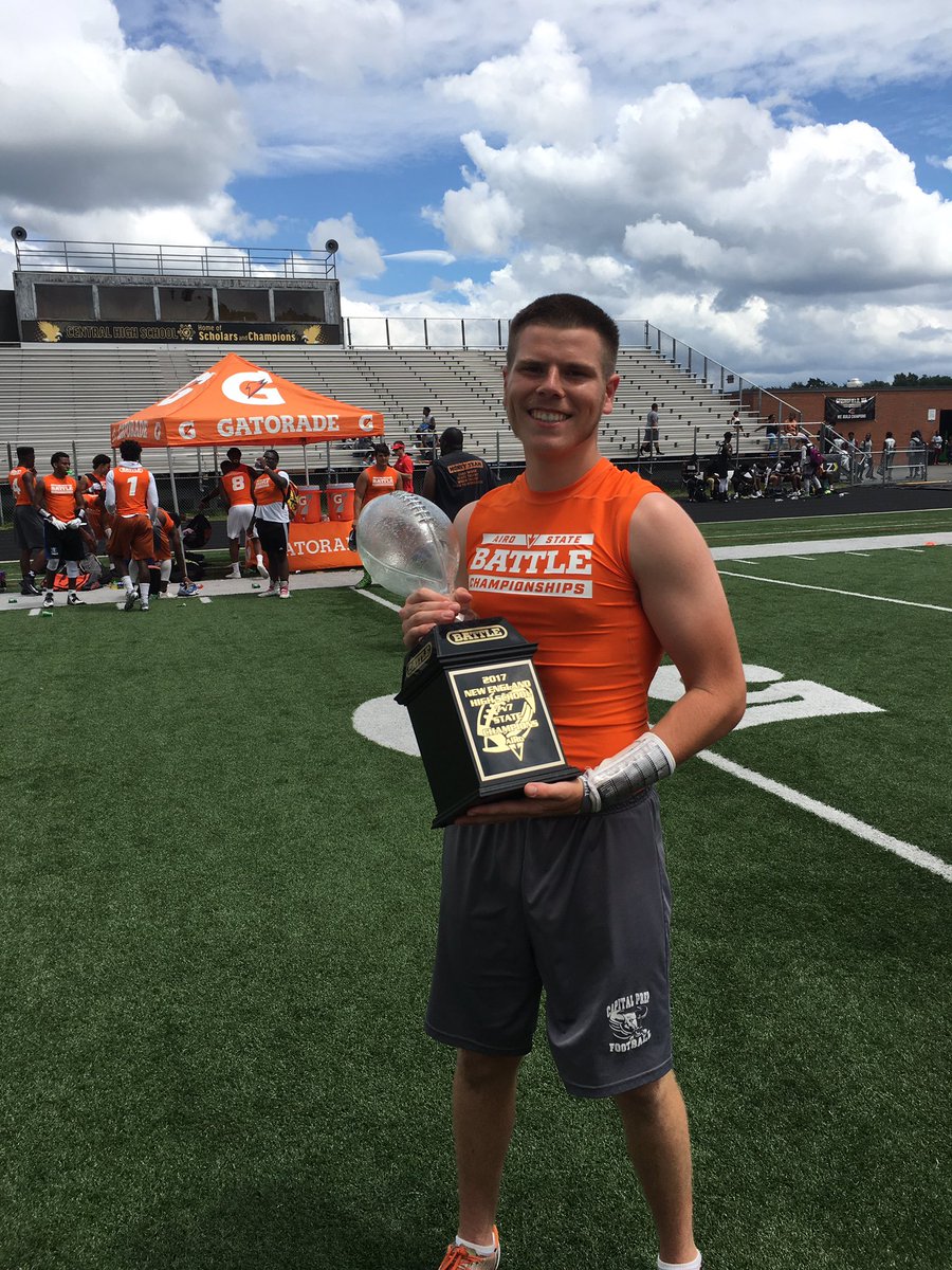 Exciting day out in New England!Congrats again to Capital Prep Hartford HS! @1WAYMJ <a href="/kylezajack/">Kylezajack</a> @Airo7v7