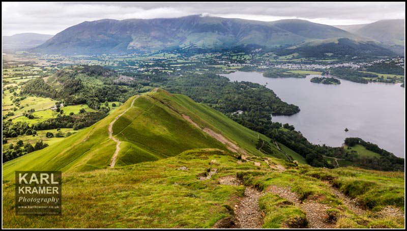 KKPMarkPower's tweet photo. A shot from a recent photo trip to the Lakes, showing the top of Skiddaw in the clouds from the summit of Catbells... near Derwentwater. https://t.co/jhmrgXhRv7