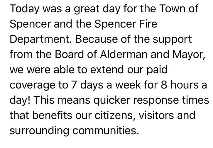 Spencer NC Fire Department on Twitter "https//t.co/DTHsHnD0XX" / Twitter