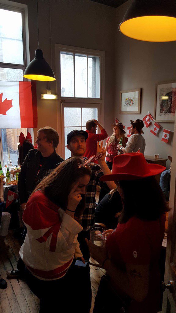 Summerhallery's tweet photo. It's party time! #projectmoose150 https://t.co/TQcFDKTkyS