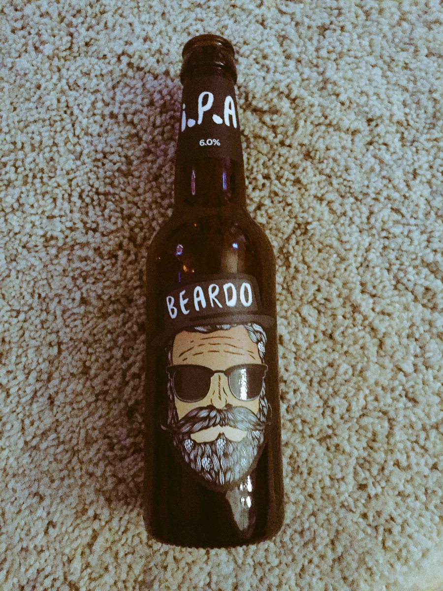 TheBeerChaps's tweet photo. Have beard. Drink beer. Yes please! @robbiesbrewery #IPA #beer #CraftBeer https://t.co/vQ8zSjOnLT