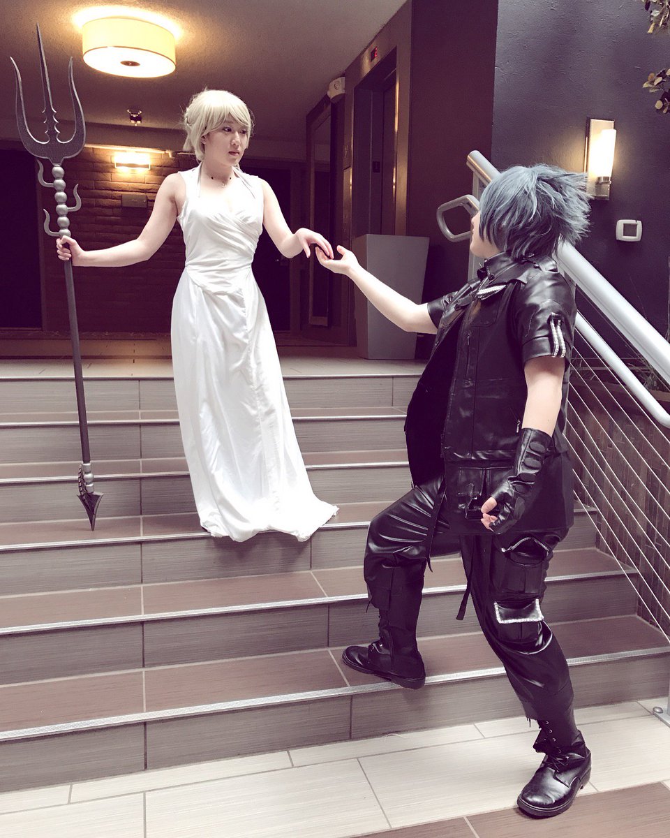 xRenascent's tweet photo. Flashback to Project Cosplay this year! #MobiusFF_AX https://t.co/3rnO2U9EX8