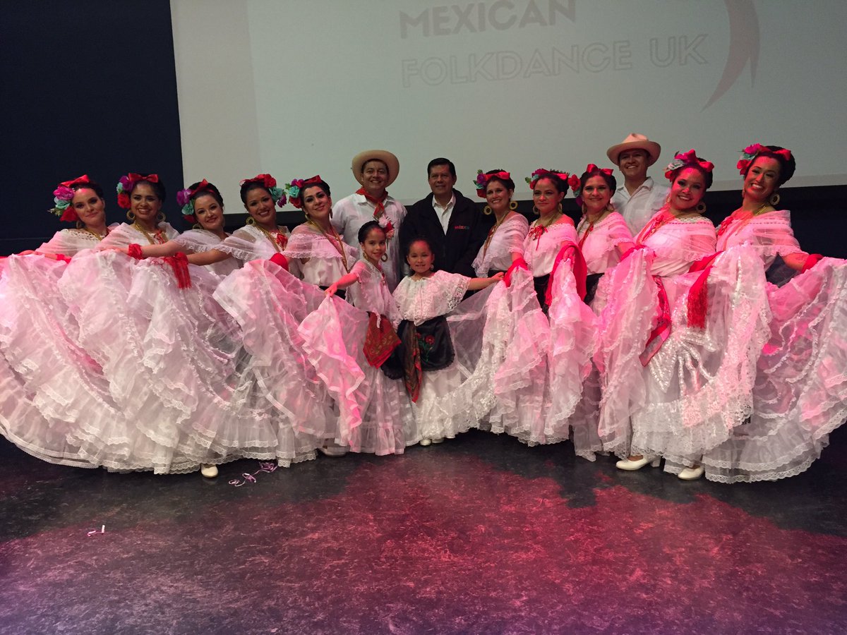 Great performance by ColibriMexicanFolkdanceUK at #Manchester. Congratulations!